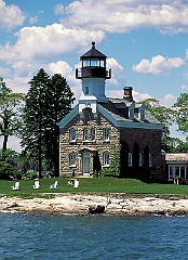 Morgan Point Light in Connecticut
